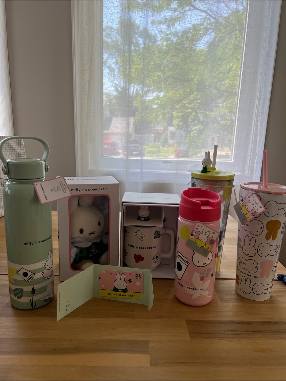 NEW Starbucks x Miffy 2026 Limited Edition Complete Set